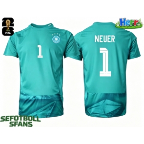 Tyskland Manuel Neuer #1 Målvakt Hemmatröja VM 2026 Kortärmad